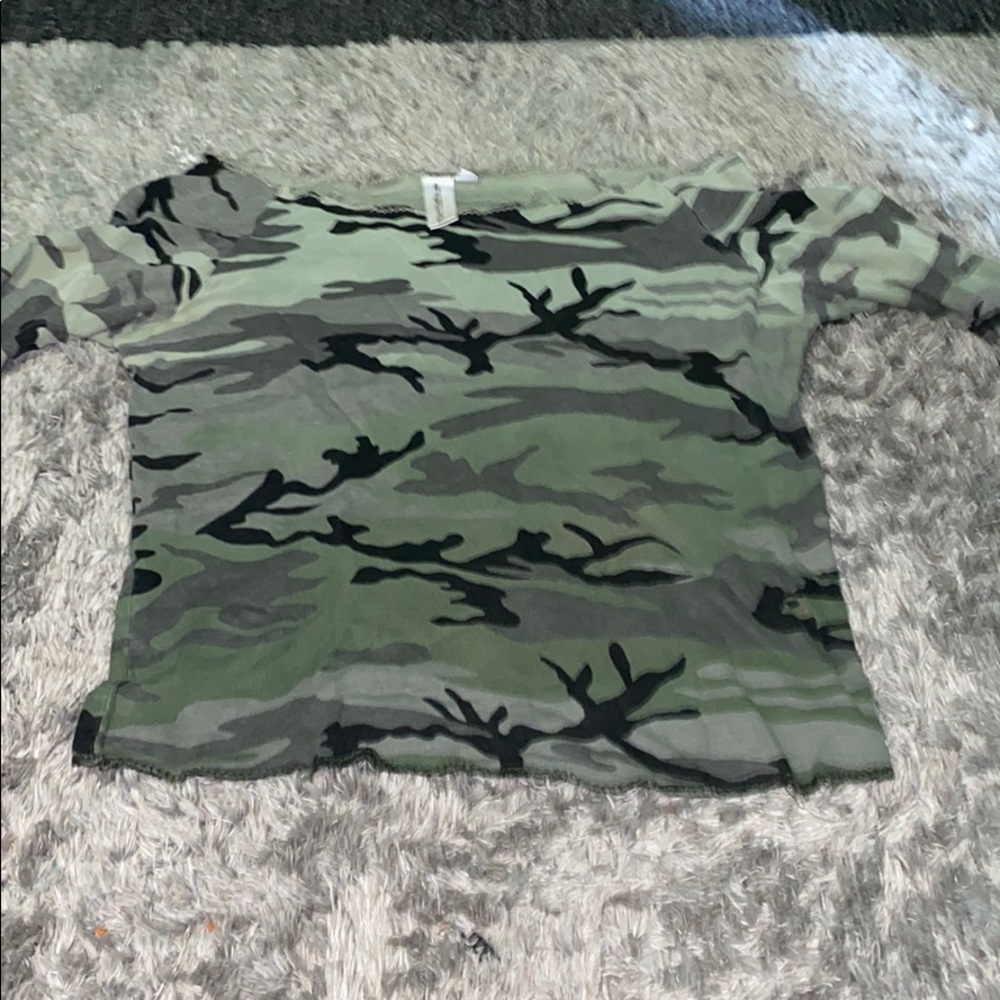 Long Sleeve Crop Top